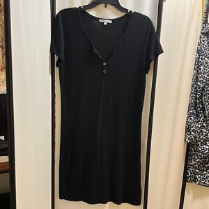 #Bundle & Save# Black Midi Dress